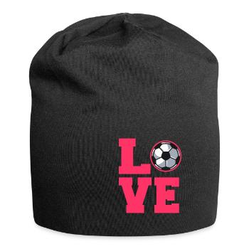 Frauenfußball - Jersey-Beanie - Schwarz - Vorne