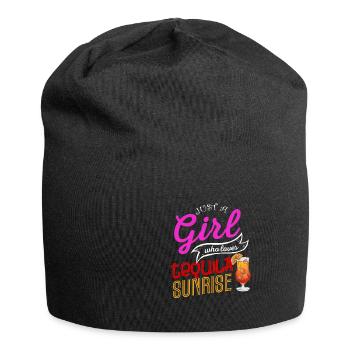 Tequila sunrise - Bonnet en jersey - noir - Devant