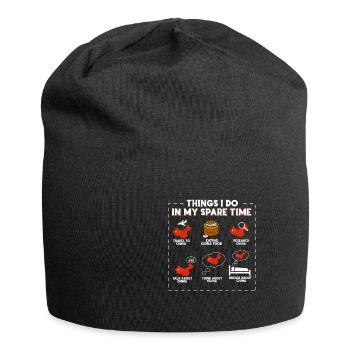 Chine - Bonnet en jersey - noir - Devant