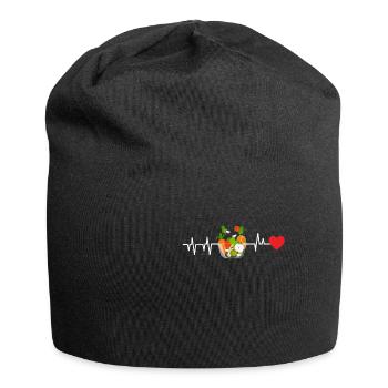 Salade Heartbeat - Bonnet en jersey - noir - Devant