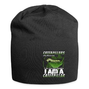 Chenille - Bonnet en jersey - noir - Devant