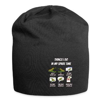Caterpillar - Jersey Beanie - black - Front