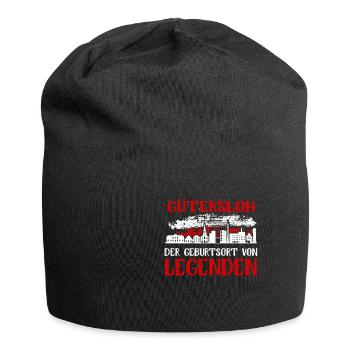 Gütersloh Der Geburtsort Von Legenden - Jersey-Beanie - Schwarz - Vorne