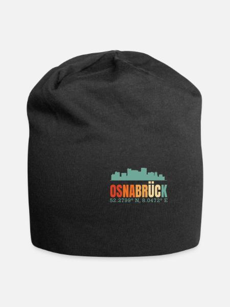 Oldenburg Skyline - Jersey-Beanie - Schwarz