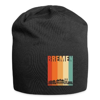 Brême - Bonnet en jersey - noir - Devant