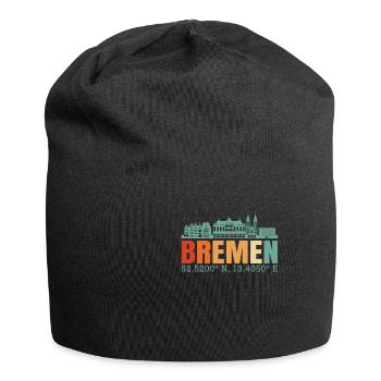 Brême - Bonnet en jersey - noir - Devant