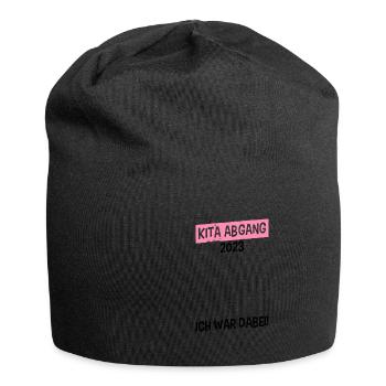 Kita Abgang Kita Abgängerin 2023 - Jersey-Beanie - Schwarz - Vorne