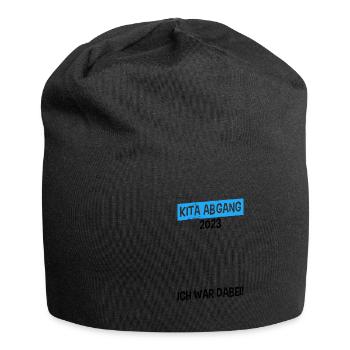 Kita Abgang Kita Abgänger 2023 - Jersey-Beanie - Schwarz - Vorne