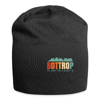 Bottrop - Jersey-Beanie - Schwarz - Vorne
