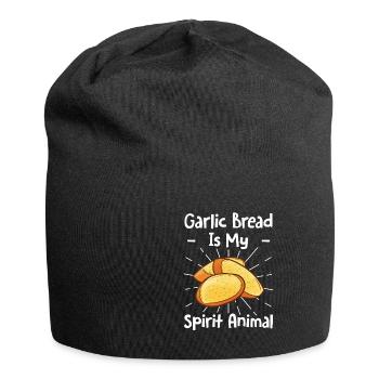 Ail Ail Pain Pain Cadeau alimentaire - Bonnet en jersey - noir - Devant