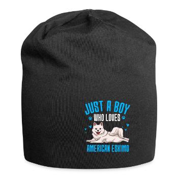 Esquimau d’Amérique - Bonnet en jersey - noir - Devant