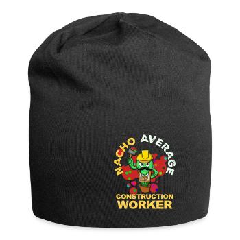 Cinco De Mayo construction worker - Jersey Beanie - black - Front