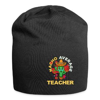 Cinco De Mayo Teacher - Jersey Beanie - black - Front