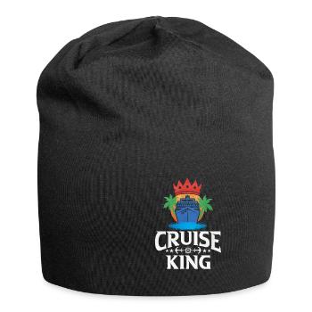 Kreuzfahrt - Jersey-Beanie - Schwarz - Vorne