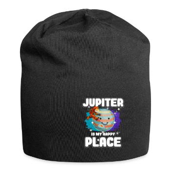 Jupiter Planet Gift - Bonnet en jersey - noir - Devant
