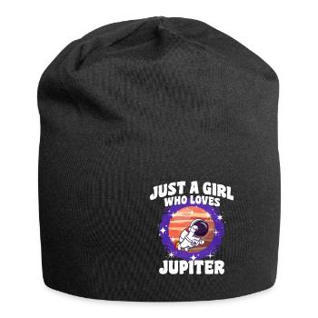 Fille Jupiter Cadeau - Bonnet en jersey - noir - Devant