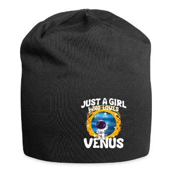 Fille Vénus Cadeau - Bonnet en jersey - noir - Devant