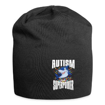 Autism Autism Gift - Jersey Beanie - black - Front