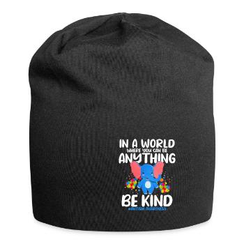 Autism Autism Gift - Jersey Beanie - black - Front