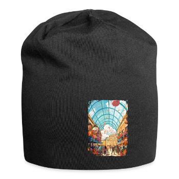 London - Jersey Beanie - black - Front