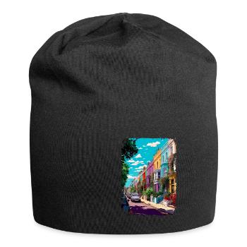 Londres - Bonnet en jersey - noir - Devant