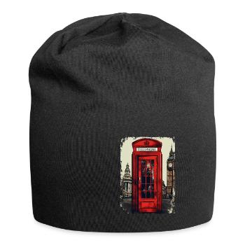 London - Jersey Beanie - black - Front