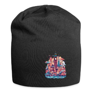 London - Jersey Beanie - black - Front