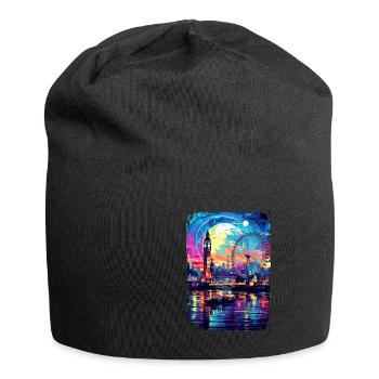 Londres - Bonnet en jersey - noir - Devant