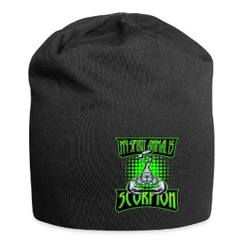 Scorpion - Jersey-Beanie - Schwarz - Vorne