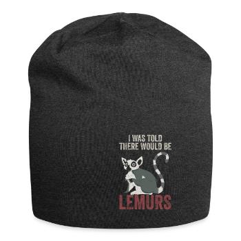 Lémurien - Bonnet en jersey - charbon - Devant