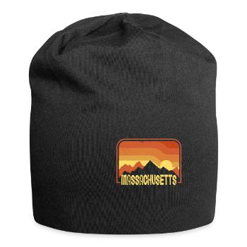 Massachusetts - Jersey-Beanie - Schwarz - Vorne