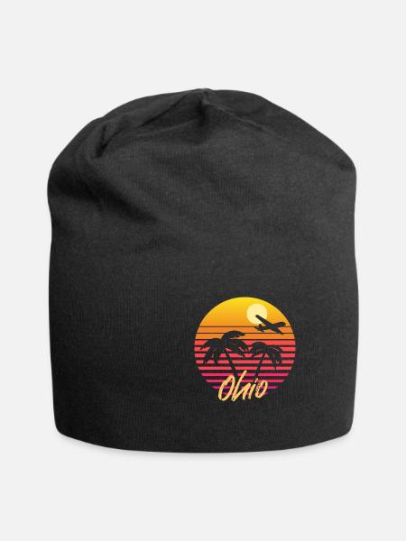 Ohio - Jersey-Beanie - Schwarz