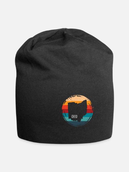 Ohio - Jersey-Beanie - Schwarz