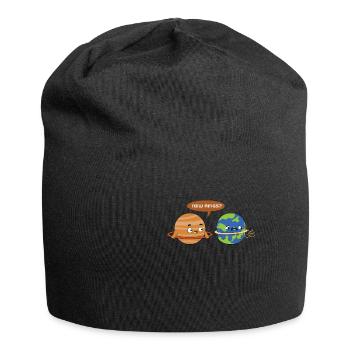 Erde Umweltschutz Plastik - Jersey-Beanie - Schwarz - Vorne