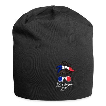 Réunion - Bonnet en jersey - noir - Devant