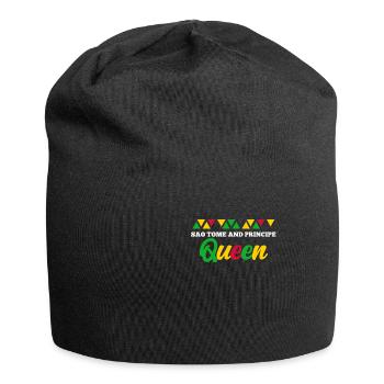 Sao Tome - Jersey-Beanie - Schwarz - Vorne