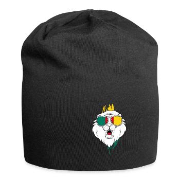 Kamerun - Jersey-Beanie - Schwarz - Vorne