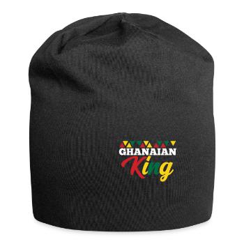 Ghana - Jersey-Beanie - Schwarz - Vorne