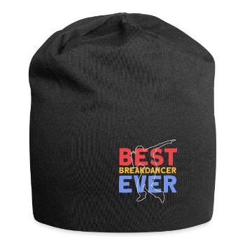 Breakdancing - Jersey-Beanie - Schwarz - Vorne