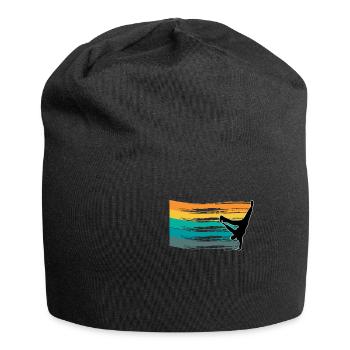 Hip-hop - Bonnet en jersey - noir - Devant