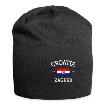 Croatia - Jersey Beanie - black - Front