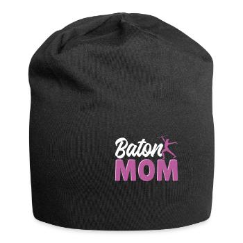 Bâton Twirling Bâton Twirler cadeau - Bonnet en jersey - noir - Devant