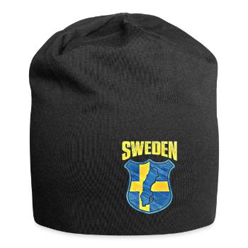 Suède - Bonnet en jersey - noir - Devant
