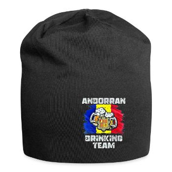 Andorra Drinking Team - Bonnet en jersey - noir - Devant