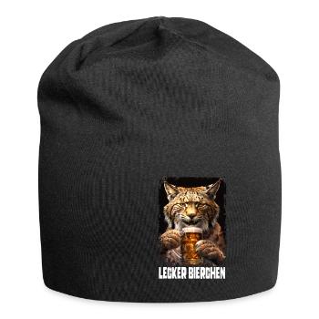 Delicious Beer Bobcat - Jersey Beanie - black - Front