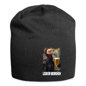 Delicious Beer Vulture - Jersey Beanie - black - Front