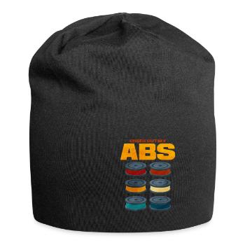 3D Printing - Jersey Beanie - black - Front