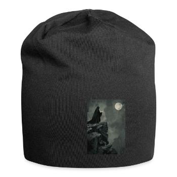 The Hermit Tarot - Jersey Beanie - black - Front
