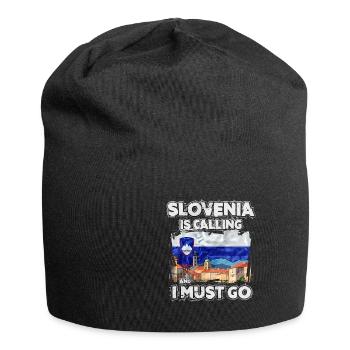 Slovenia - Jersey Beanie - black - Front