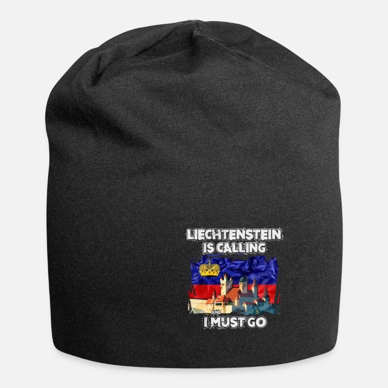 Liechtenstein - Jersey Beanie - black